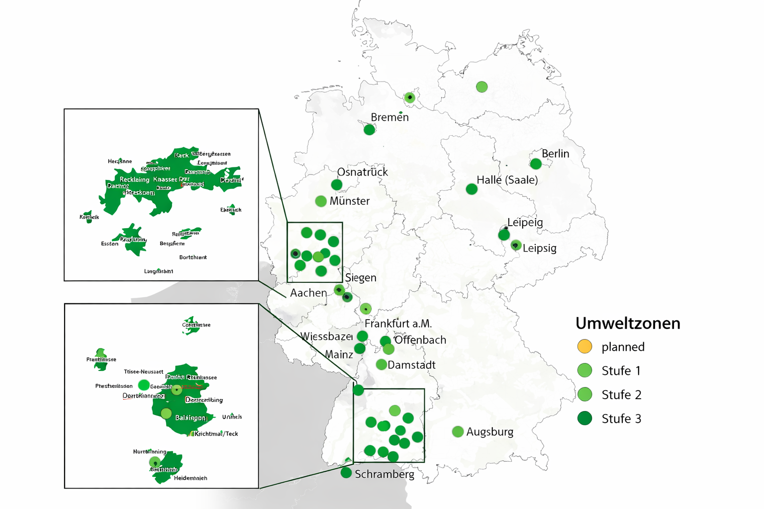 Environmental zones in Germany